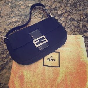 Fendi clutch purse